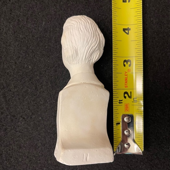 Chopin Bust White 4.25 Inches - Picture 3 of 6